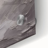 Close-up of an abstract modern wall art piece featuring vibrant colors and geometric shapes, printed on acrylic glass, showcasing contemporary design aesthetics.