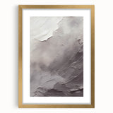 Abstract modern wall art collection featuring a gold frame and mat, displaying vibrant colors and geometric patterns, ideal for contemporary decor.