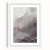 Abstract modern design wall art collection featuring a white frame with a mat, showcasing vibrant geometric patterns and colors, ideal for contemporary home decor.