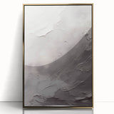 Framed abstract modern wall art showcasing a gold-accented design, ideal for contemporary home decor, emphasizing elegance and sophistication.