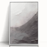 Framed abstract modern wall art collection in white, showcasing vibrant colors and geometric designs, ideal for contemporary home decor. Perfect for enhancing living spaces with artistic flair.