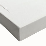 Close-up of a vibrant abstract modern wall art piece showcasing bold colors and geometric patterns on stretched canvas, perfect for contemporary home decor.