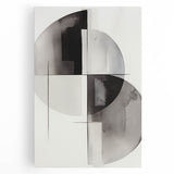 Vibrant abstract modern design wall art collection featuring bold colors and intricate patterns on stretched canvas, perfect for contemporary home decor.