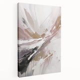 Abstract modern design wall art collection displayed on stretched canvas, showcasing vibrant colors and geometric patterns, perfect for contemporary home decor.