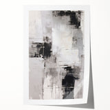 Abstract modern design wall art featuring vibrant colors and geometric shapes, ideal for contemporary decor. The rolled print showcases a dynamic composition, adding a stylish touch to any room.