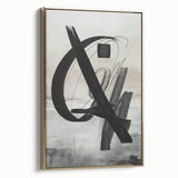 Framed abstract modern wall art collection showcasing a gold design, highlighting elegant lines and textures, perfect for contemporary home decor.