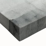 Close-up of an abstract modern design stretched canvas wall art collection, showcasing vibrant colors and intricate patterns, perfect for contemporary decor.