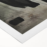 Abstract modern design wall art collection featuring vibrant colors and geometric patterns on rolled canvas, ideal for contemporary home decor. Perfectly packaged in a sturdy tube for easy transport and display.