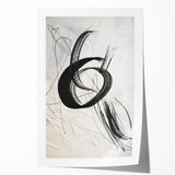 Abstract modern wall art print showcasing vibrant colors and geometric shapes, perfect for contemporary decor. Ideal for enhancing living spaces or offices.