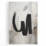 Abstract modern wall art collection on stretched canvas showcasing vibrant colors and geometric shapes, perfect for contemporary home decor and artistic expression.