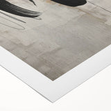 Abstract modern wall art design featuring vibrant colors and geometric shapes, printed on rolled canvas for easy framing and display in contemporary interiors.