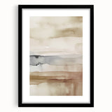 Abstract modern wall art collection featuring a sleek black frame and mat, showcasing vibrant geometric designs that enhance contemporary decor.