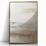 Framed modern abstract wall art collection in gold-acrylic finish, showcasing vibrant colors and unique geometric designs, perfect for contemporary decor.