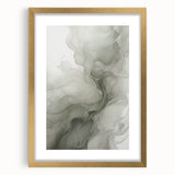 Abstract modern wall art collection featuring a gold frame and mat, showcasing a sophisticated design suitable for contemporary decor, enhancing any space with elegance.