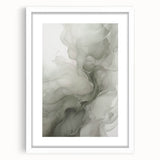 Abstract modern wall art collection framed in white matting, showcasing vibrant geometric patterns in various colors. Ideal for contemporary home decor.