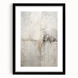 Abstract modern wall art collection featuring a framed black design with a mat, showcasing a contemporary aesthetic perfect for home decor enhancement. The sleek frame and minimalist style emphasize elegance and sophistication, making it an ideal focal point for modern interiors.