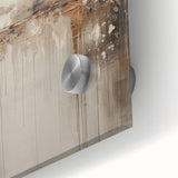 Close-up of a vibrant abstract modern wall art piece showcasing bold colors and geometric patterns, printed on acrylic glass to enhance visual depth and clarity. Ideal for contemporary home decor or artistic interior spaces.