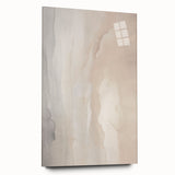 Abstract modern wall art piece showcasing vibrant colors and geometric shapes, displayed in a sleek acrylic frame, enhancing contemporary interior design aesthetics.