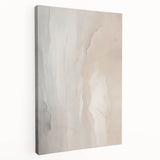 Abstract modern wall art collection featuring vibrant colors and geometric patterns on stretched canvas, displayed from a side view to highlight depth and texture. Perfect for contemporary home decor.