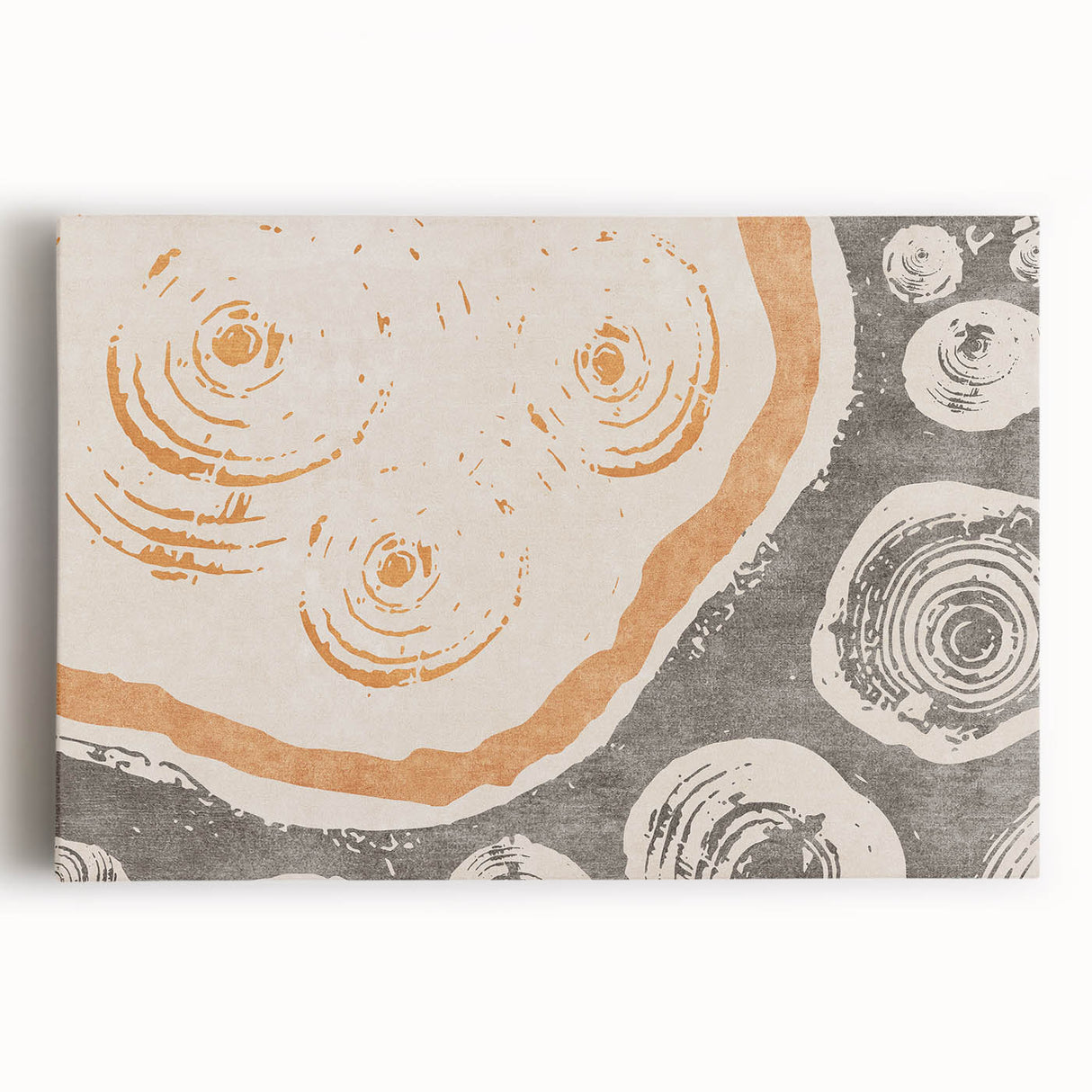 Colorful abstract strokes and lines wall art canvas featuring a modern design with vibrant hues, perfect for contemporary home decor.