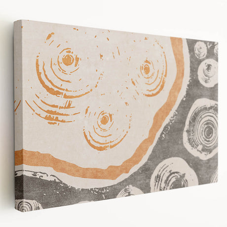 Abstract canvas wall art showcasing vibrant strokes and lines in an array of colors, designed to enhance modern interior spaces with artistic flair.
