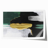Abstract wall art print showcasing vibrant strokes and lines in a colorful design, ideal for modern decor and artistic expression.