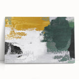 Abstract wall art featuring vibrant strokes and lines in bold colors, set against a neutral background, perfect for modern home decor.