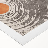 Abstract canvas wall art showcasing vibrant strokes and lines in a dynamic color palette, perfect for modern home decor or office spaces.