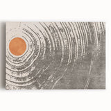 Abstract strokes and lines design wall art on stretched canvas, showcasing vibrant colors and dynamic patterns, ideal for modern decor.