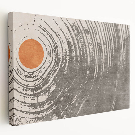 Abstract strokes and lines wall art in vibrant colors displayed on stretched canvas, highlighting modern design for contemporary home decor.