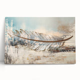 Abstract canvas art featuring vibrant strokes and lines in a variety of colors, showcasing a modern design perfect for contemporary decor.