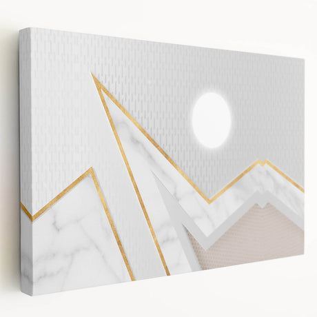 Abstract wall art canvas showcasing vibrant strokes and lines in a modern design, perfect for enhancing contemporary decor. Stretched and ready to hang.