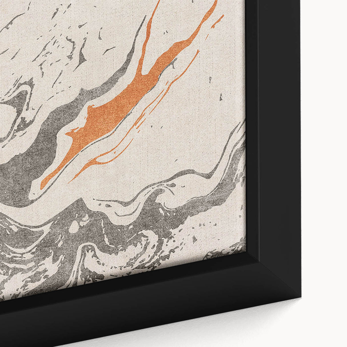 Close-up of an abstract wall art design featuring vibrant strokes and lines in shades of blue, pink, and gold, perfect for modern decor.
