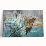 Abstract wall art featuring a colorful composition of bold strokes and lines in vibrant hues, perfect for modern decor and artistic expression.