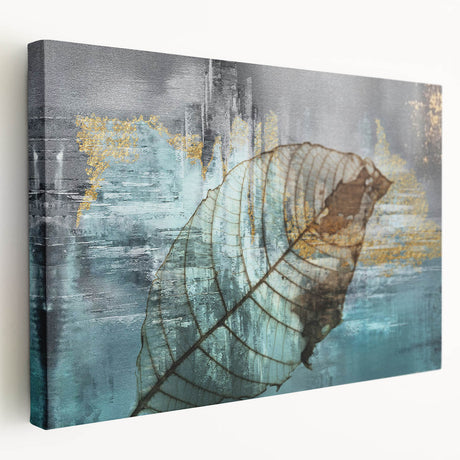 Colorful abstract strokes and lines on stretched canvas wall art, showcasing a modern design with vibrant hues and dynamic movement, perfect for contemporary decor.