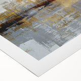 Abstract wall art featuring vibrant strokes and lines in a multicolored design, ideal for modern home decor and artistic expression.