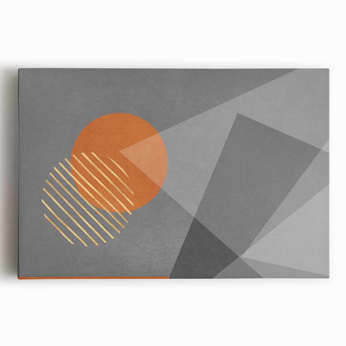 Abstract canvas wall art showcasing vibrant strokes and lines in various colors, perfect for modern home decor or artistic spaces.