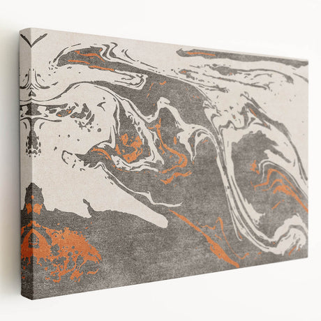 Abstract canvas wall art showcasing vibrant strokes and lines in bold colors, designed to add a modern touch to any interior decor.