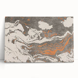 Abstract wall art featuring dynamic strokes and lines in vibrant colors, designed on stretched canvas, perfect for modern home decor.