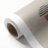 Abstract wall art canvas print showcasing vibrant strokes and dynamic lines in a harmonious blend of colors, perfect for modern decor.