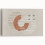 Abstract wall art canvas featuring vibrant strokes and lines in a colorful design, ideal for modern home decor or art collection.