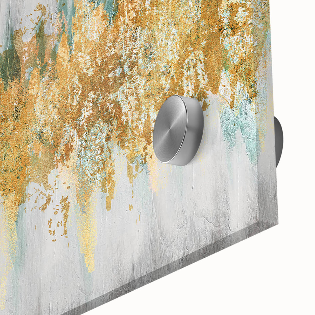 Abstract wall art design showcasing vibrant strokes and lines in a harmonious blend of colors, perfect for modern decor.