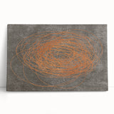 Abstract wall art design showcasing vibrant strokes and lines in shades of blue, yellow, and pink, perfect for modern home decor.