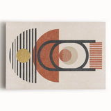 Abstract canvas wall art showcasing vibrant strokes and lines in a variety of colors, perfect for modern home decor. Features an artistic blend of shapes and textures, ideal for enhancing living spaces with a contemporary flair.