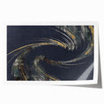 Abstract wall art print showcasing vibrant strokes and lines in a dynamic composition, perfect for modern home decor and creative spaces.