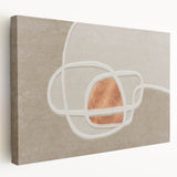 Abstract canvas wall art showcasing dynamic strokes and lines in vibrant colors, ideal for modern home decor or art collectors.