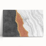 Abstract strokes and lines wall art on stretched canvas, showcasing vibrant colors and modern design, perfect for contemporary decor.