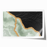 Abstract wall art print showcasing vibrant strokes and lines in bold colors, perfect for modern home decor or artistic accent pieces.