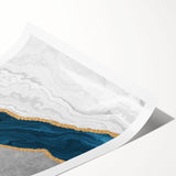 Abstract wall art print featuring colorful strokes and lines, perfect for modern home decor, showcasing vibrant hues and dynamic patterns.