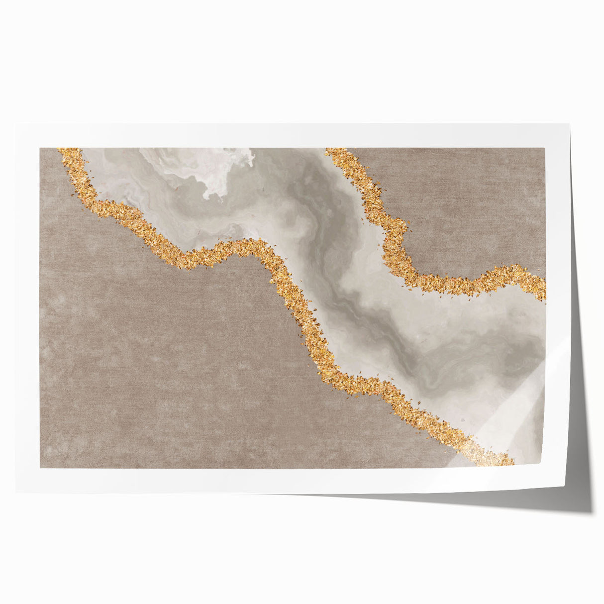 Abstract wall art print showcasing vibrant strokes and lines in bold colors, designed for modern home decor, emphasizing contemporary aesthetics.